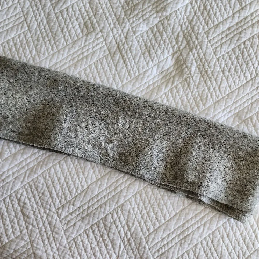 Celeste wool cashmere oatmeal infinity scarf